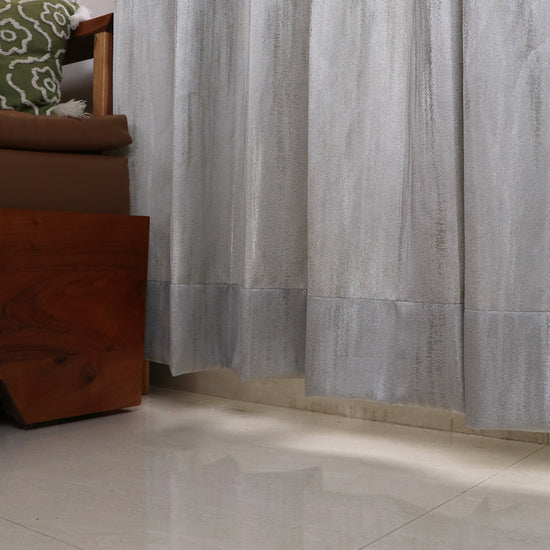 Seevo Textured Dimout Curtains - Set of 2