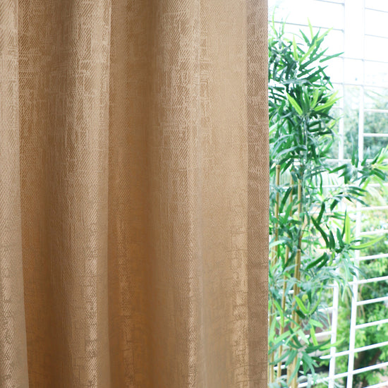 Seevo Textured Dimout Curtains - Set of 2