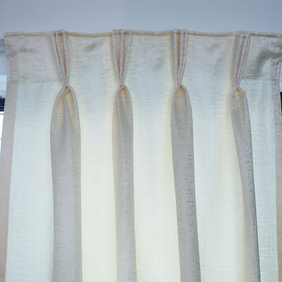 Seevo Textured Dimout Curtains - Set of 2