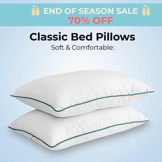 Classic Bed Pillows (Soft & Sturdy)