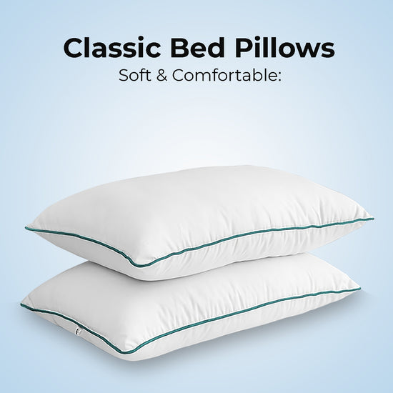 Classic Bed Pillows (Soft & Sturdy)