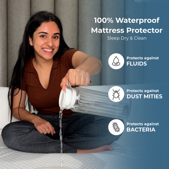 100% Waterproof - Mattress Protector