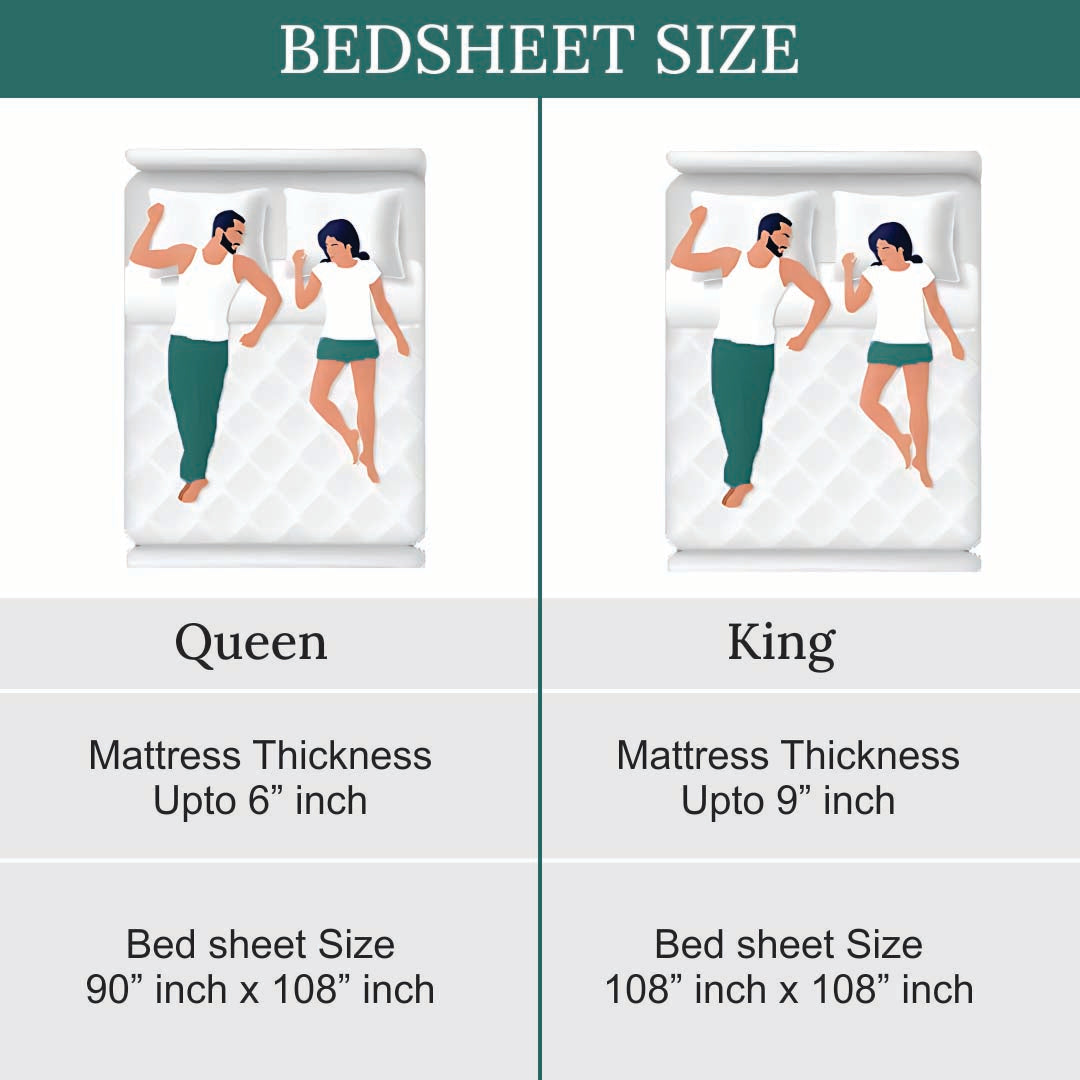 Cream Satin Bedsheet Set