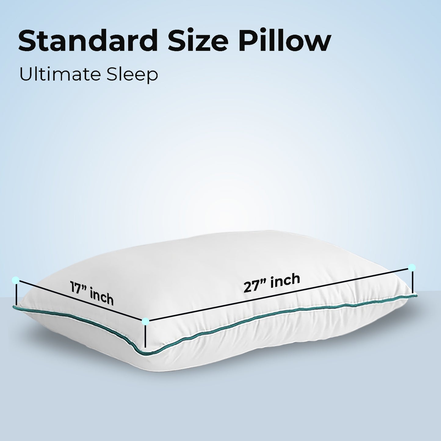 Classic Bed Pillows (Soft & Sturdy)