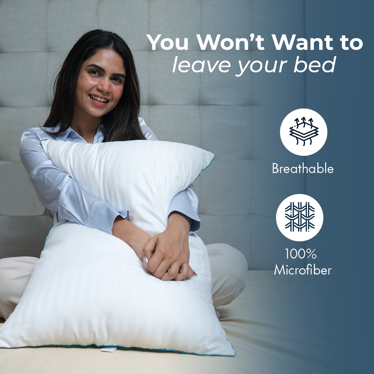 Classic Bed Pillows (Soft & Sturdy)